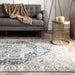 Vintage Grey Area Rug 140x200 cm