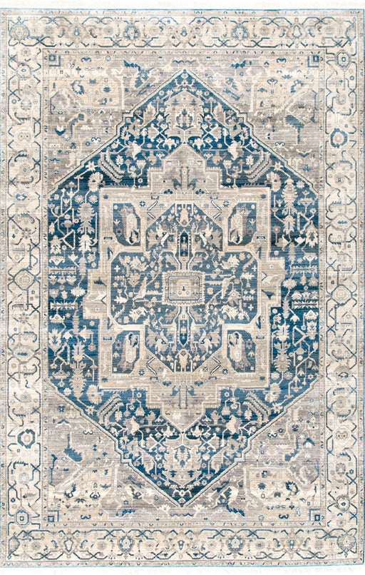 Vintage Grey Area Rug for Home Decor