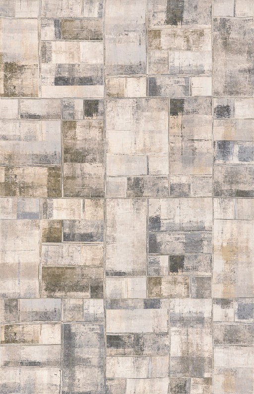 Vintage Grey Cotton Area Rug for Home Decor