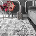 Vintage Grey Fringe Area Rug 160x230 cm