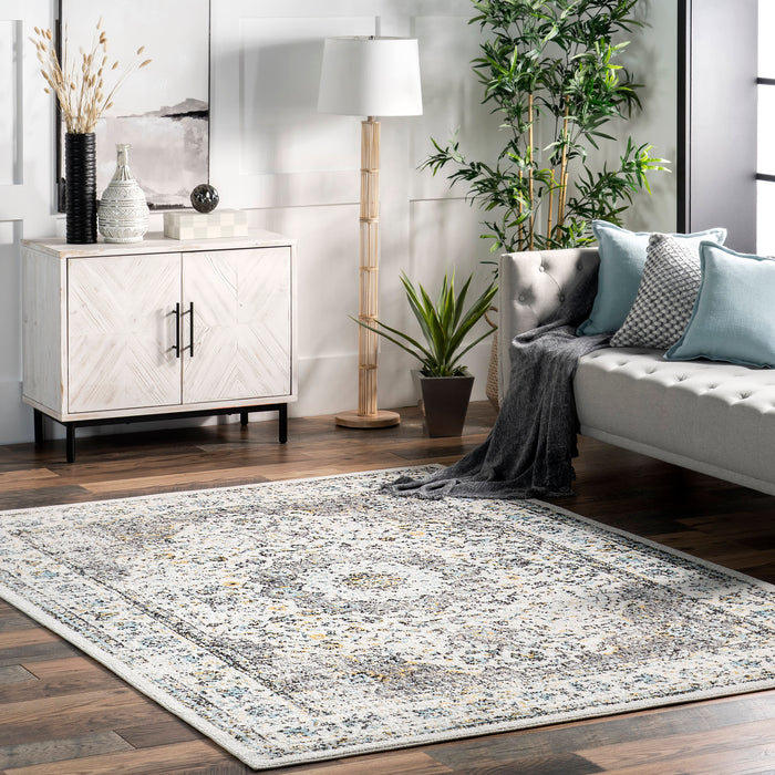 Vintage Grey Persian Style Area -matto 160x230 cm