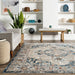 Vintage Grey Winged Area Rug 150x240 cm