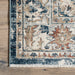 Vintage Grey Winged Area Rug 152x244 cm