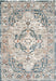 Vintage Grey Winged Area Rug 152x244 cm