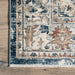 Vintage Grey Winged Cartouche Area Rug 160x230 cm