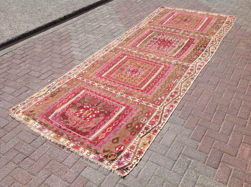 Vintage Hallway Runner 388cm x 149cm Shipping From Turkey