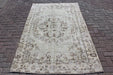 Vintage Hand Knotted Anatolian Area Rug 146 x 239 cm