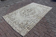 Vintage Hand Knotted Anatolian Area Rug 146 x 239 cm
