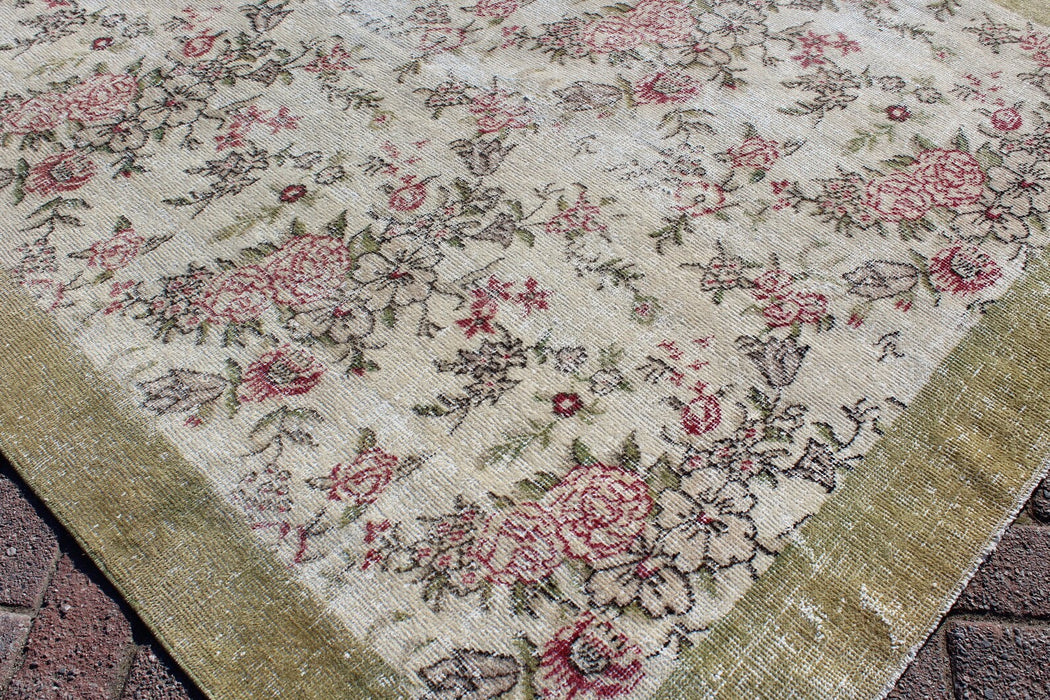 Vintage Hand Knotted Anatolian Area Rug 150 x 234 cm
