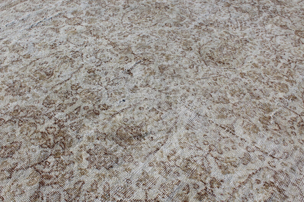Vintage Hand Knotted Anatolian Area Rug 83x124 Inches