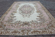 Vintage Hand Knotted Anatolian Runner Rug 124cm x 213cm
