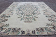 Vintage Hand Knotted Anatolian Runner Rug 226x254 cm