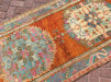 Vintage Hand Knotted Anatolian Wool Rug 366cm x 97cm