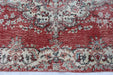 Vintage Hand Knotted Area Rug 211cm x 120cm 1960s