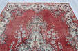 Vintage Hand Knotted Area Rug 211cm x 120cm 1960s