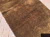 Vintage Hand Knotted Brown Rug 196 cm x 84 cm