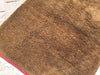 Vintage Hand Knotted Brown Rug 196 cm x 84 cm