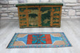 Vintage Hand-Knotted Mini Rug 39cm x 77cm Isparta Turkey