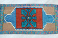 Vintage Hand-Knotted Mini Rug 39cm x 77cm Isparta Turkey
