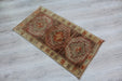 Vintage Hand-Knotted Mini Rug 48cm x 91cm wool