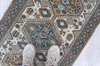 Vintage Hand-Knotted Mini Rug 74 Cm X 130 Cm