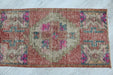 Vintage Hand-Knotted Mini Rug Syca 45cm x 85cm Isparta Turkey