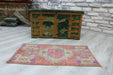 Vintage Hand-Knotted Mini Rug Syca 45cm x 85cm Isparta Turkey