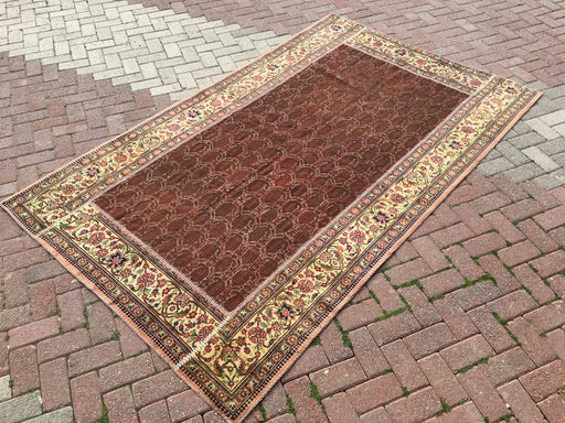 Vintage Hand Knotted Patchwork Rug 269cm x 165cm