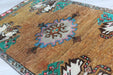 Vintage Hand-Knotted Rose Mini Rug 56 cm x 103 cm
