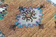 Vintage Hand-Knotted Rose Mini Rug 56 cm x 103 cm