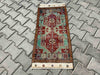 Vintage Hand-Knotted Rug 102cm x 48cm Anatolia Turkey