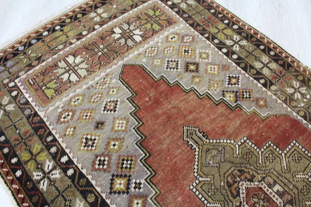 Vintage Hand-Knotted Rug Myra 103cm x 195cm