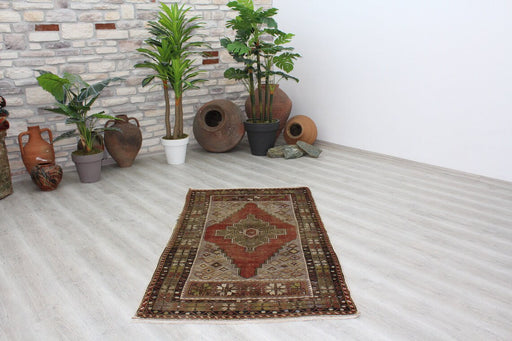 Vintage Hand-Knotted Rug Myra 103cm x 195cm