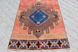 Vintage Hand-Knotted Runner Rug 104cm x 367cm