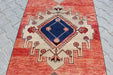 Vintage Hand-Knotted Runner Rug 104cm x 367cm
