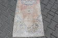 Vintage Hand-Knotted Runner Rug 61cm x 332cm