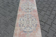 Vintage Hand-Knotted Runner Rug 61cm x 332cm
