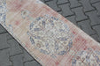 Vintage Hand-Knotted Runner Rug 61cm x 332cm