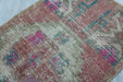 Vintage Hand-Knotted Turkish Mini Rug 47cm x 87cm