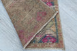 Vintage Hand-Knotted Turkish Mini Rug 47cm x 87cm