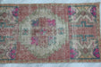 Vintage Hand-Knotted Turkish Mini Rug 47cm x 87cm