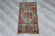 Vintage Hand-Knotted Turkish Mini Rug 47cm x 87cm