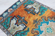 Vintage Hand-Knotted Turkish Mini Rug 50cm x 100cm