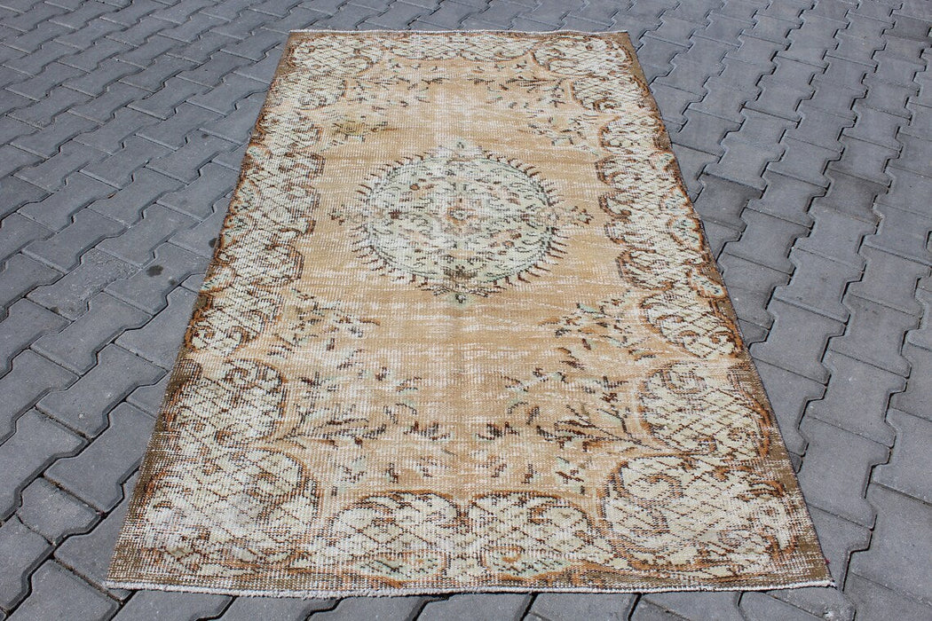 Vintage Hand-Knotted Turkish Rug 115cm x 197cm #398