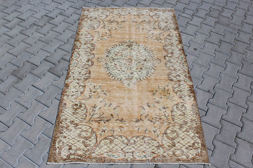 Vintage Hand-Knotted Turkish Rug 115cm x 197cm #398