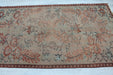 Vintage Hand-Knotted Turkish Rug 116cm x 219cm Unique Design