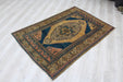 Vintage Hand-Knotted Turkish Rug 119cm x 170cm #492