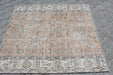 Vintage Hand-Knotted Turkish Rug 122x134 cm #447