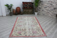 Vintage Hand-Knotted Turkish Rug 144x240 cm