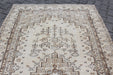 Vintage Hand-Knotted Turkish Rug 162cm x 264cm #464